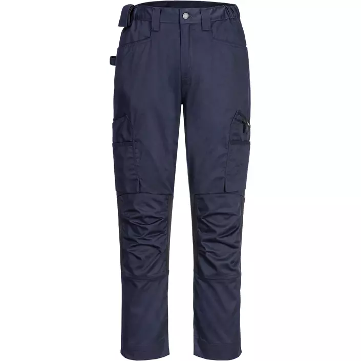 Portwest WX2 Eco arbetsbyxa, Mörk Marinblå, large image number 0