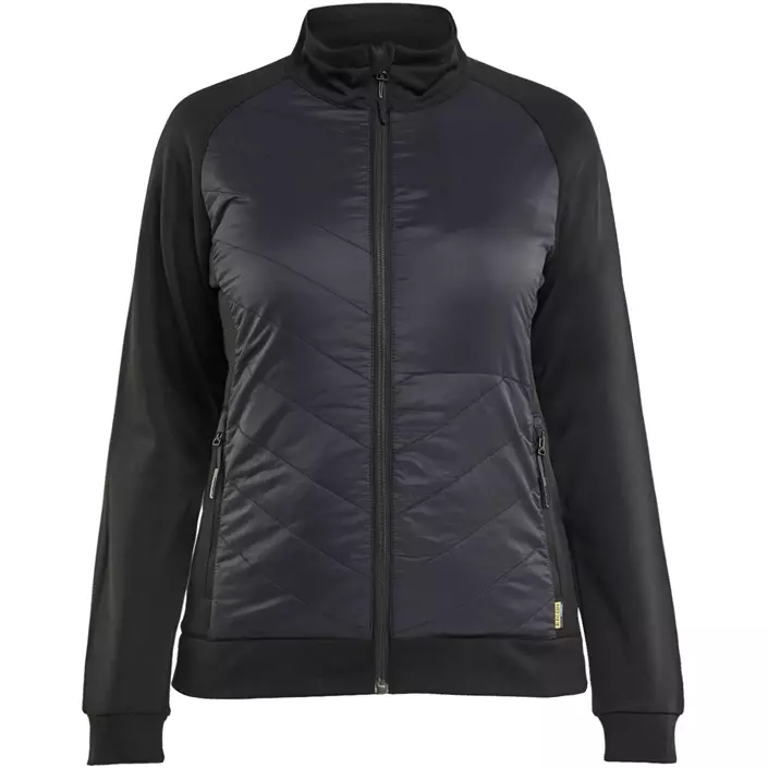 Blåkläder hybrid cardigan dam, Svart/Mörkgrå, large image number 0