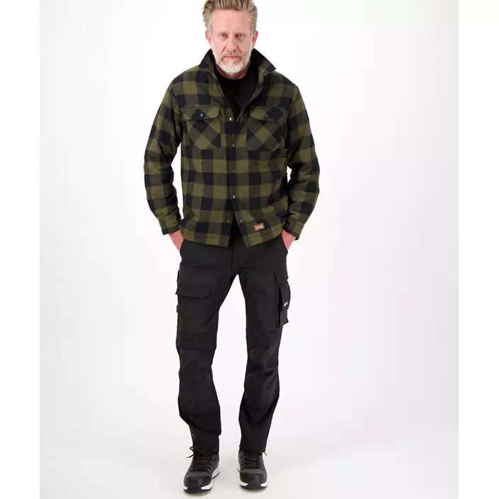 HEROCK Puro Hemdjacke, Dark Khaki/Black, large image number 1