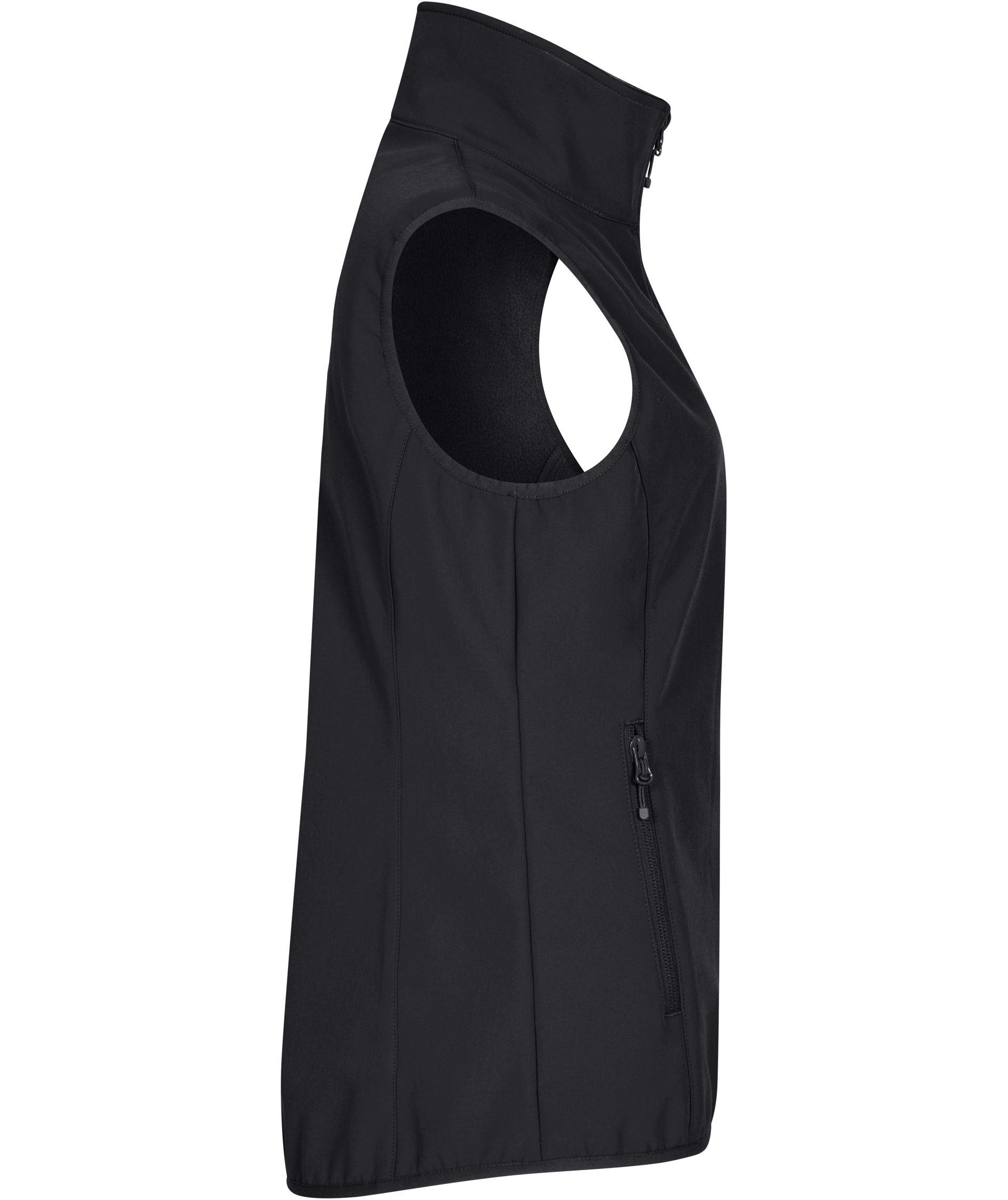 Clique Classic women's softshell vest, Black, large image number 2
