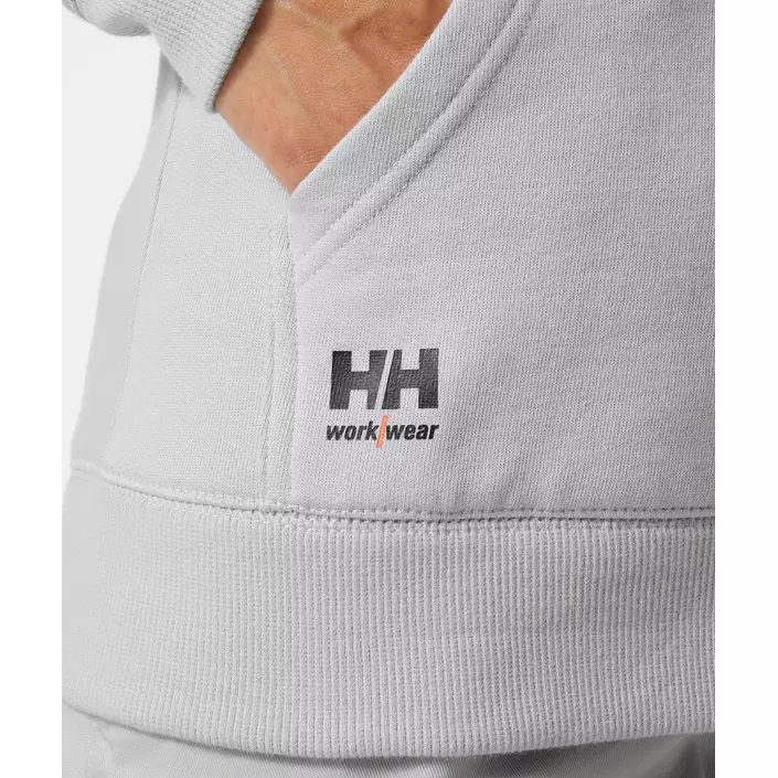 Helly Hansen Classic hoodie med dragkedja dam, Grey fog, large image number 5