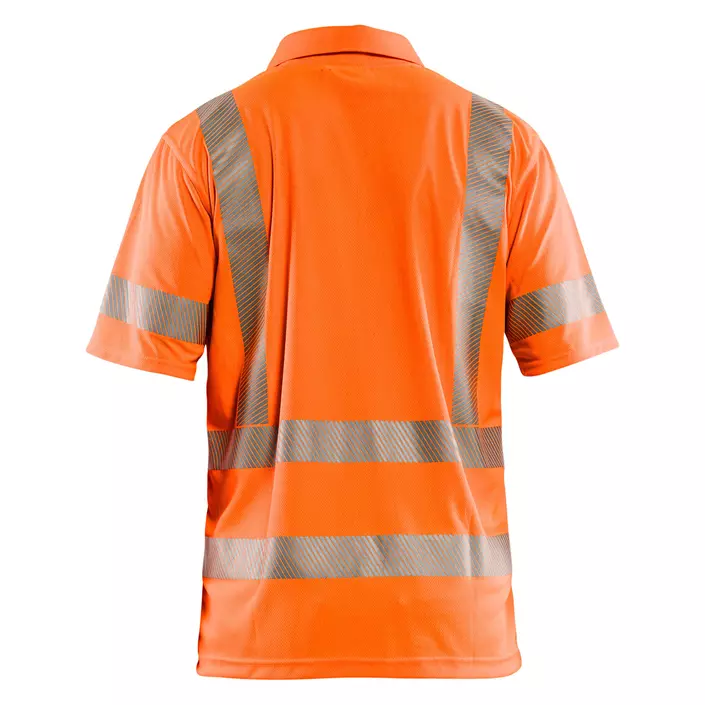 Blåkläder UV polo shirt, Hi-vis Orange, large image number 2