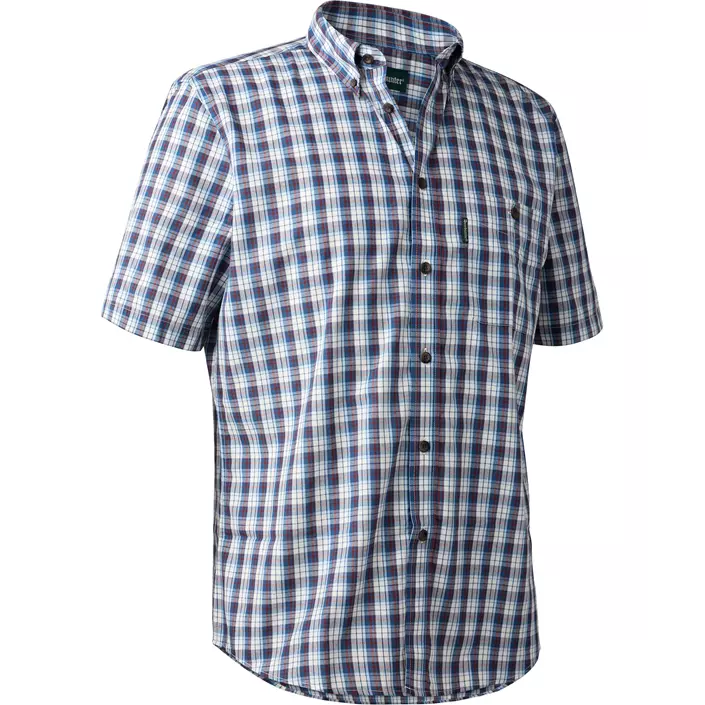 Deerhunter Jeff shortsleeved shirt, Blue Check, large image number 0
