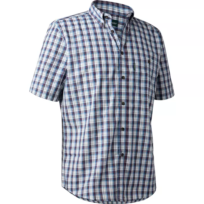 Deerhunter Jeff shortsleeved shirt, Blue Check, large image number 0