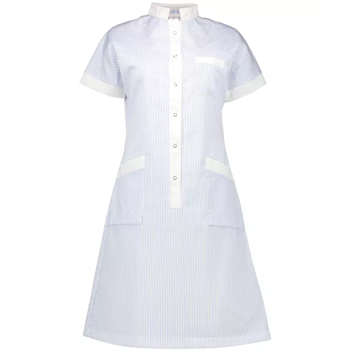 Borch Textile 05193 kjole 210 gsm, Blå/Hvid Stribet, large image number 0