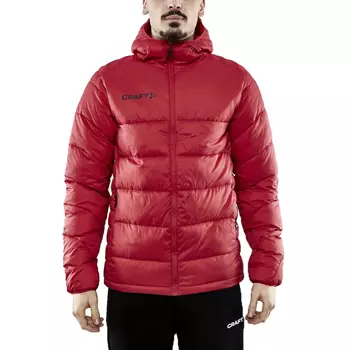 Craft Core Explore quilted winter jacket, Lychee Red