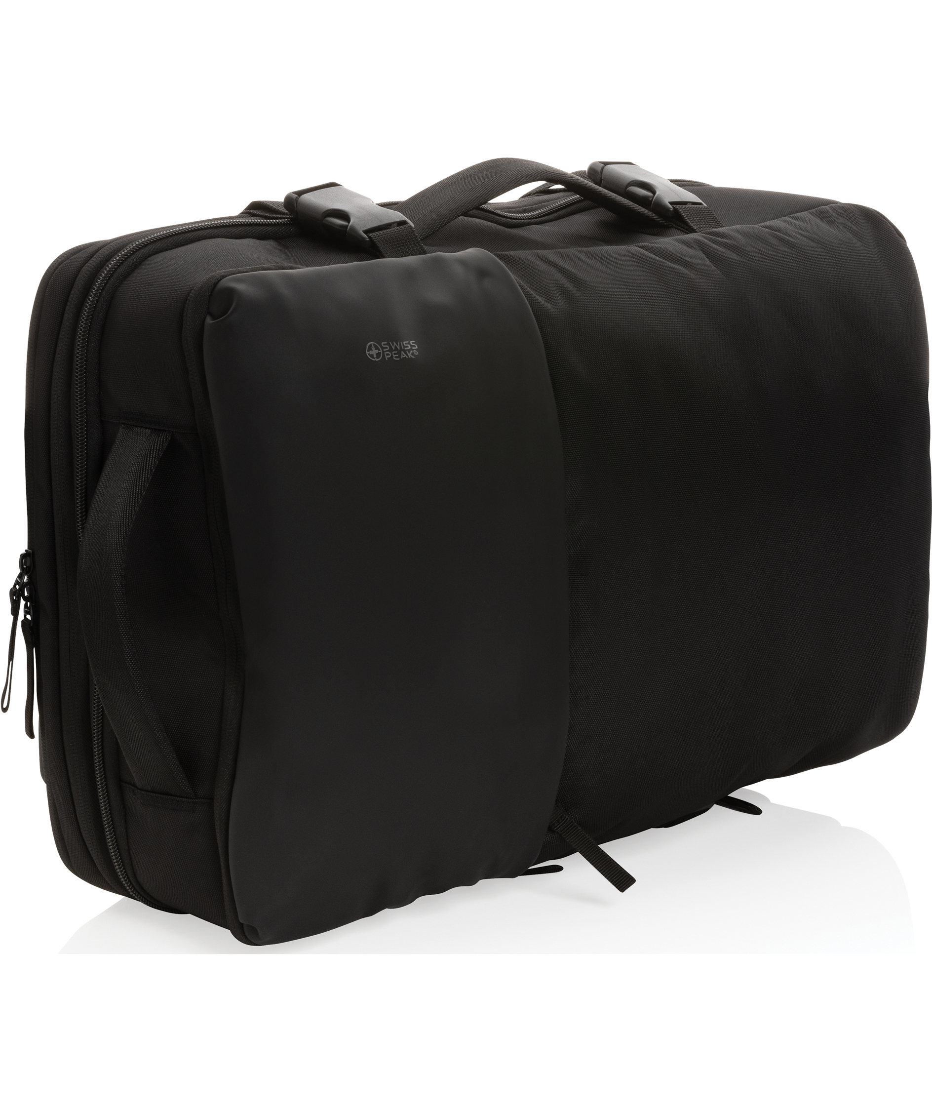 Swiss Peak weekend travel backpack 27L, Black, Black, large image number 8