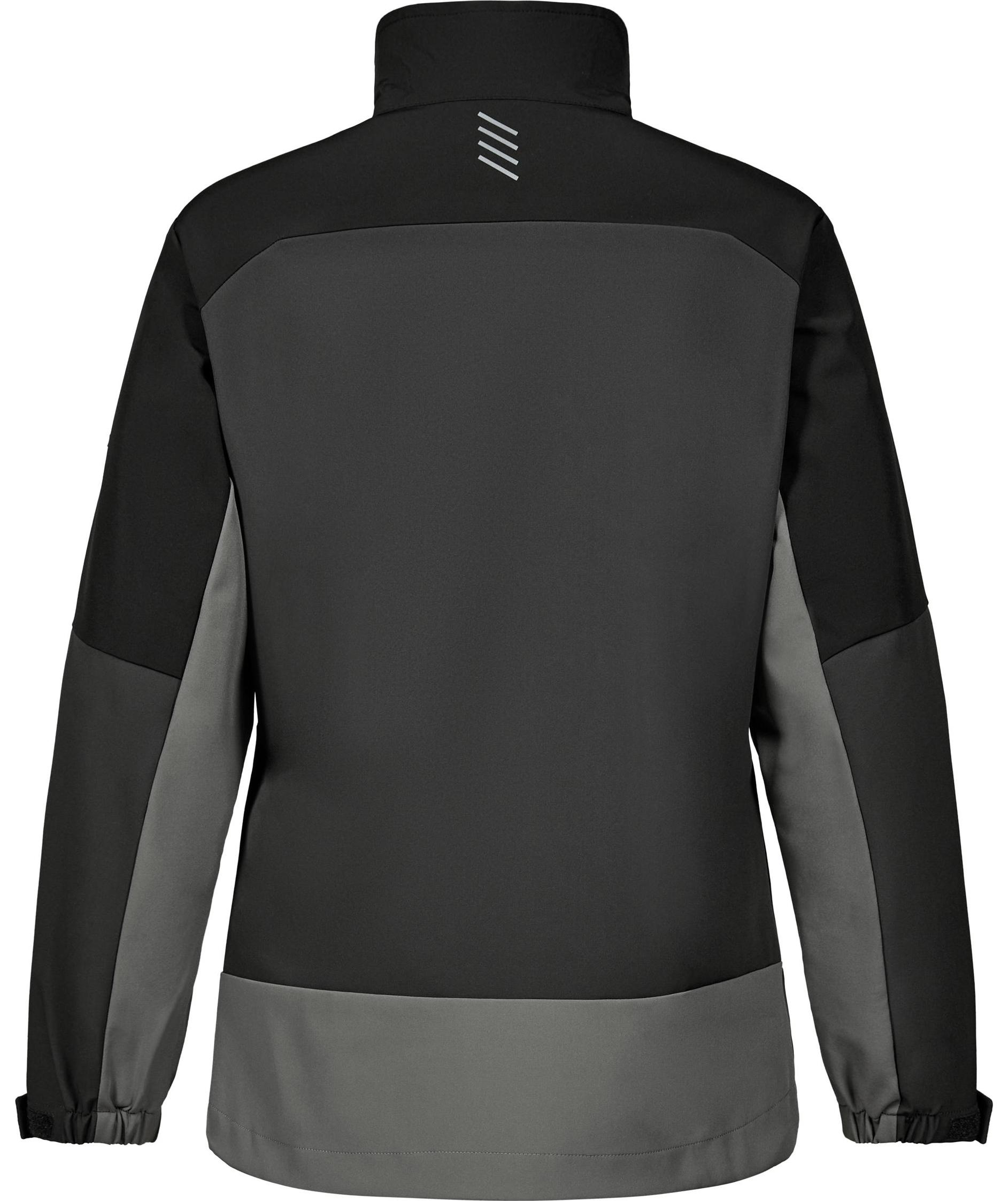 Engel Entire women's softshell jacket, Anthracite Grey/Black, large image number 3