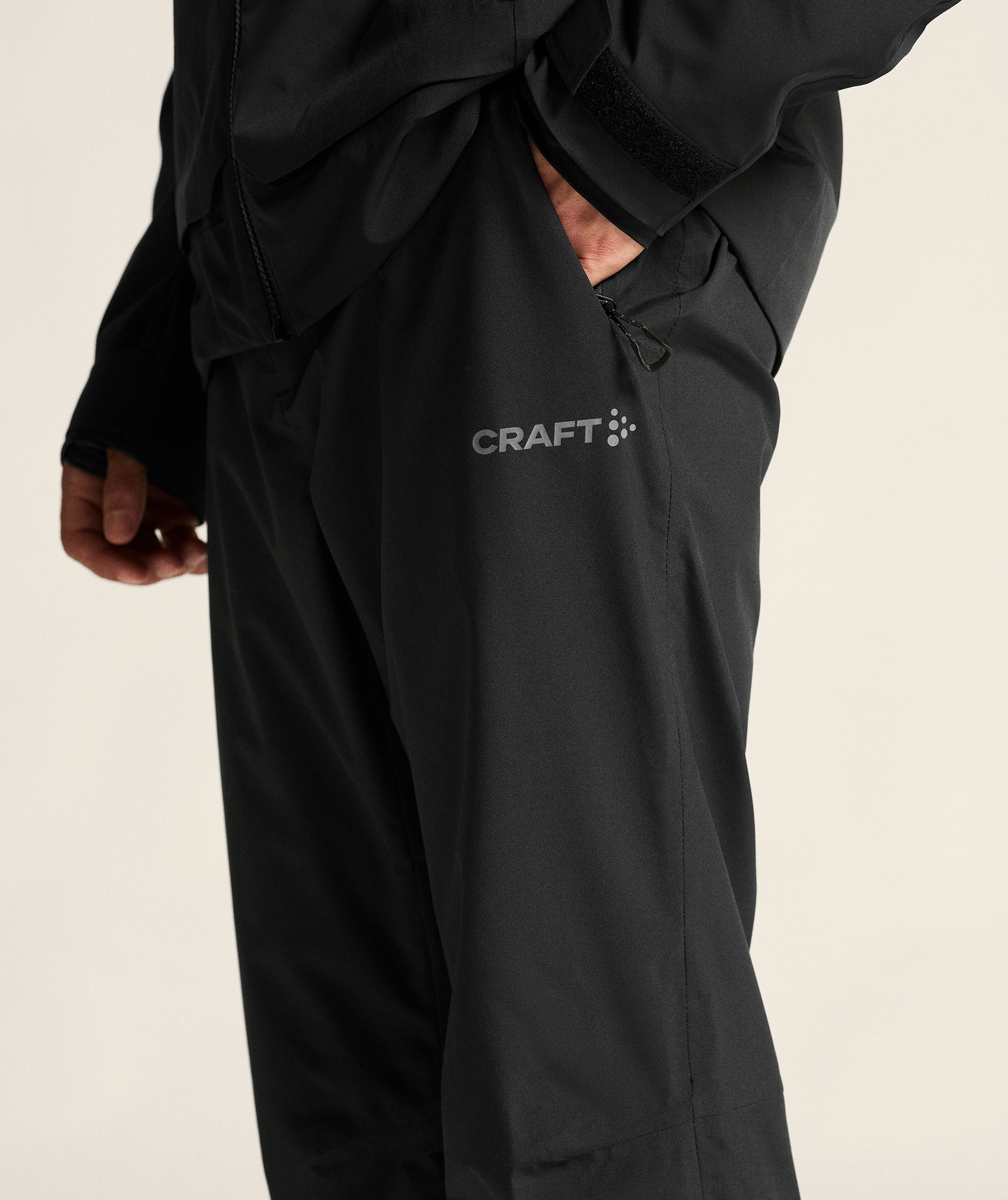 Craft CORE Explore shell trousers, Black, large image number 6