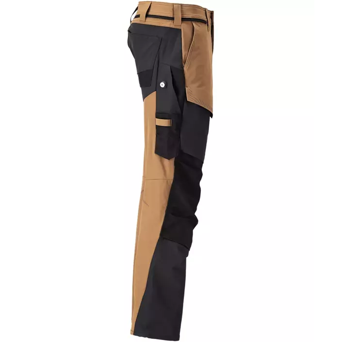 Mascot Customized work trousers full stretch, Nut Brown/Black, large image number 3