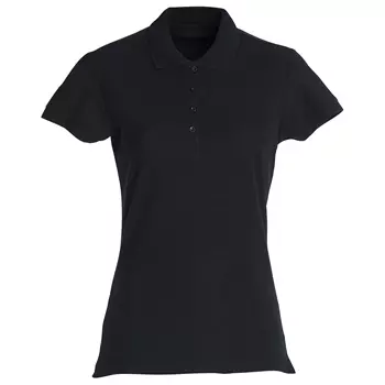 Clique Basic Damen Poloshirt, Schwarz
