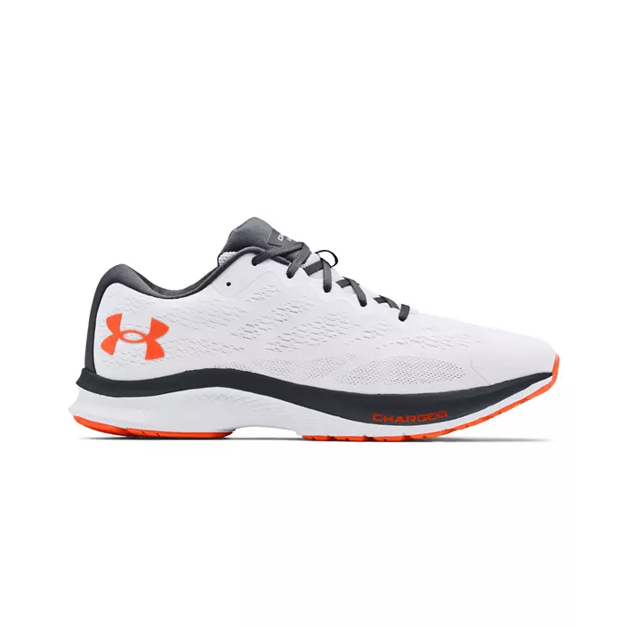 Under Armour Charged Bandit Laufschuhe, Weiß/Orange, large image number 0