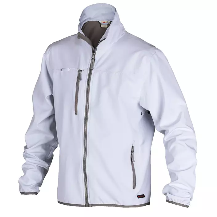 L.Brador softshell jacket 2003P, White, large image number 0