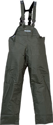 Ocean rain bib \u0026 brace trousers