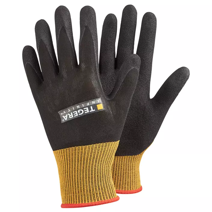 Tegera 8801 Infinity work gloves, Black/Yellow, large image number 0