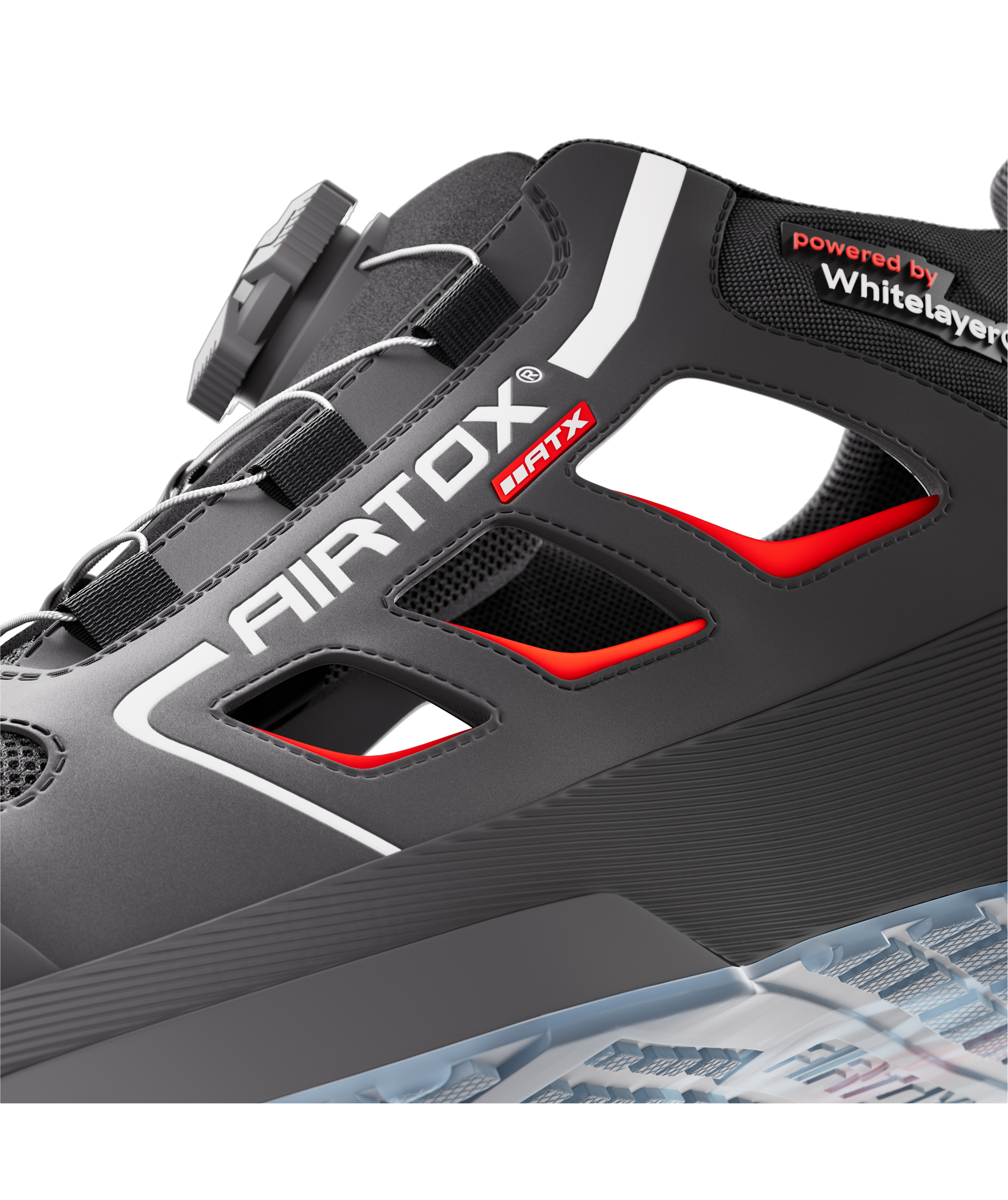 Airtox FS22 ATX safety sandals S1PS, Black, large image number 3