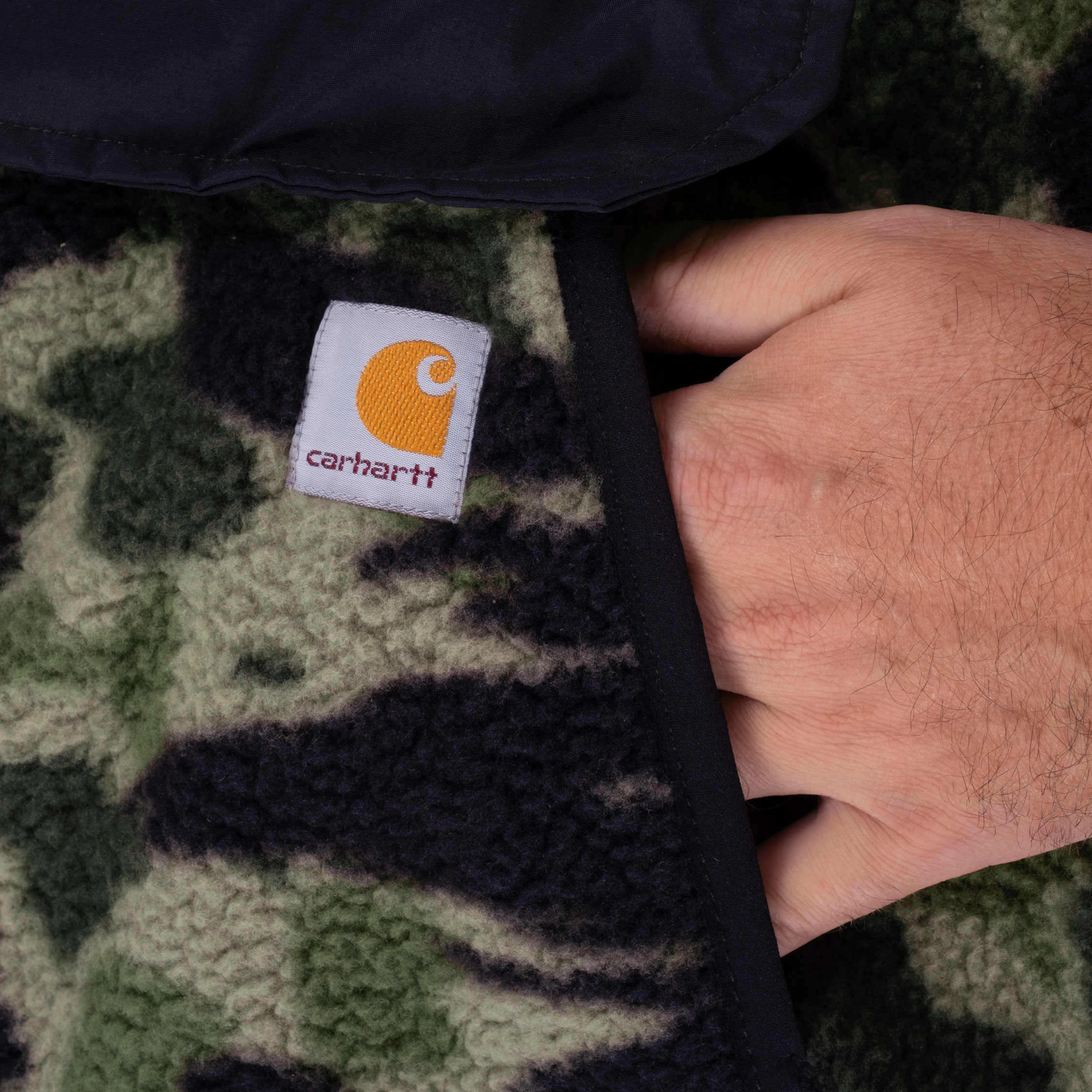 Carhartt Faserpelz Pullover, Camouflage, Camouflage, large image number 4
