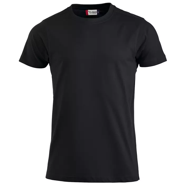 Clique Premium T-skjorte, Svart, large image number 0