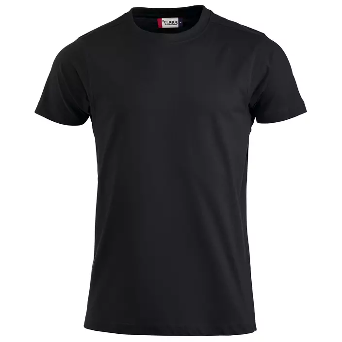 Clique Premium T-skjorte, Svart, large image number 0