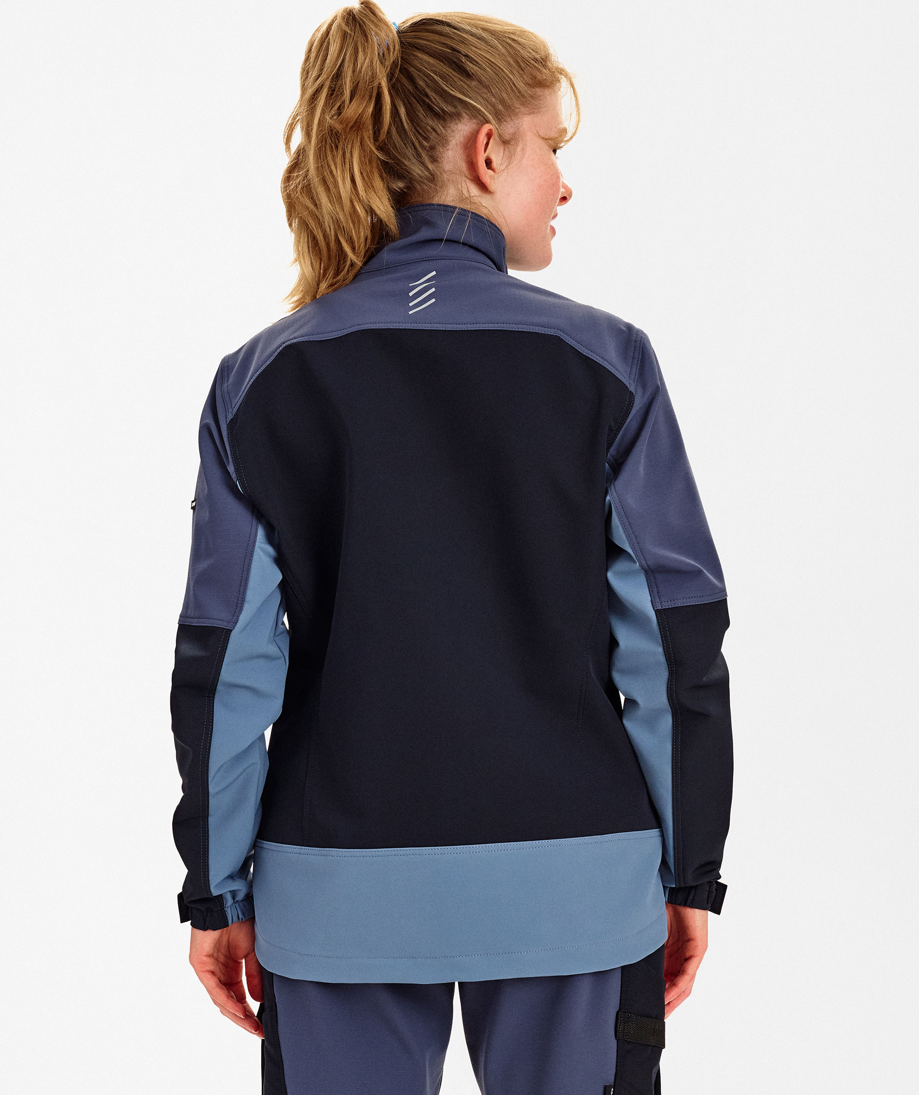 Engel Entire dame arbejdsjakke full stretch, Dark Blue/Dark Sea, large image number 3