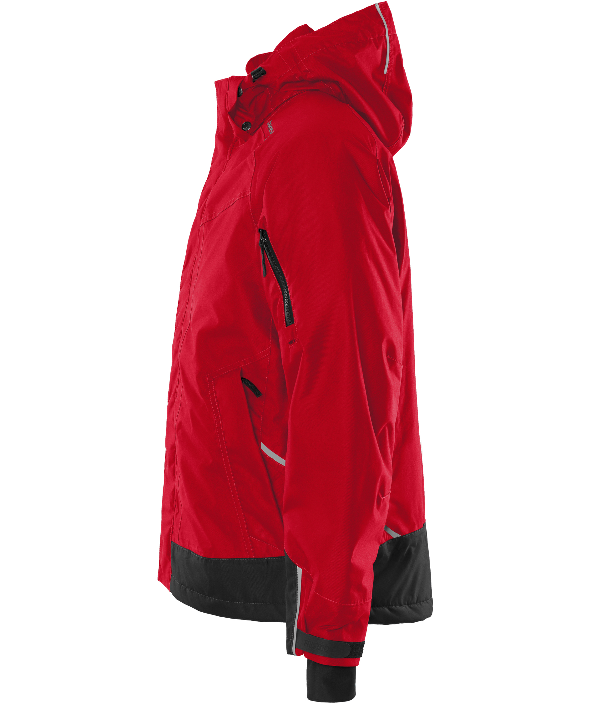 Fristads Airtech&reg; winter jacket 4410 GTT, Red/Black, large image number 3