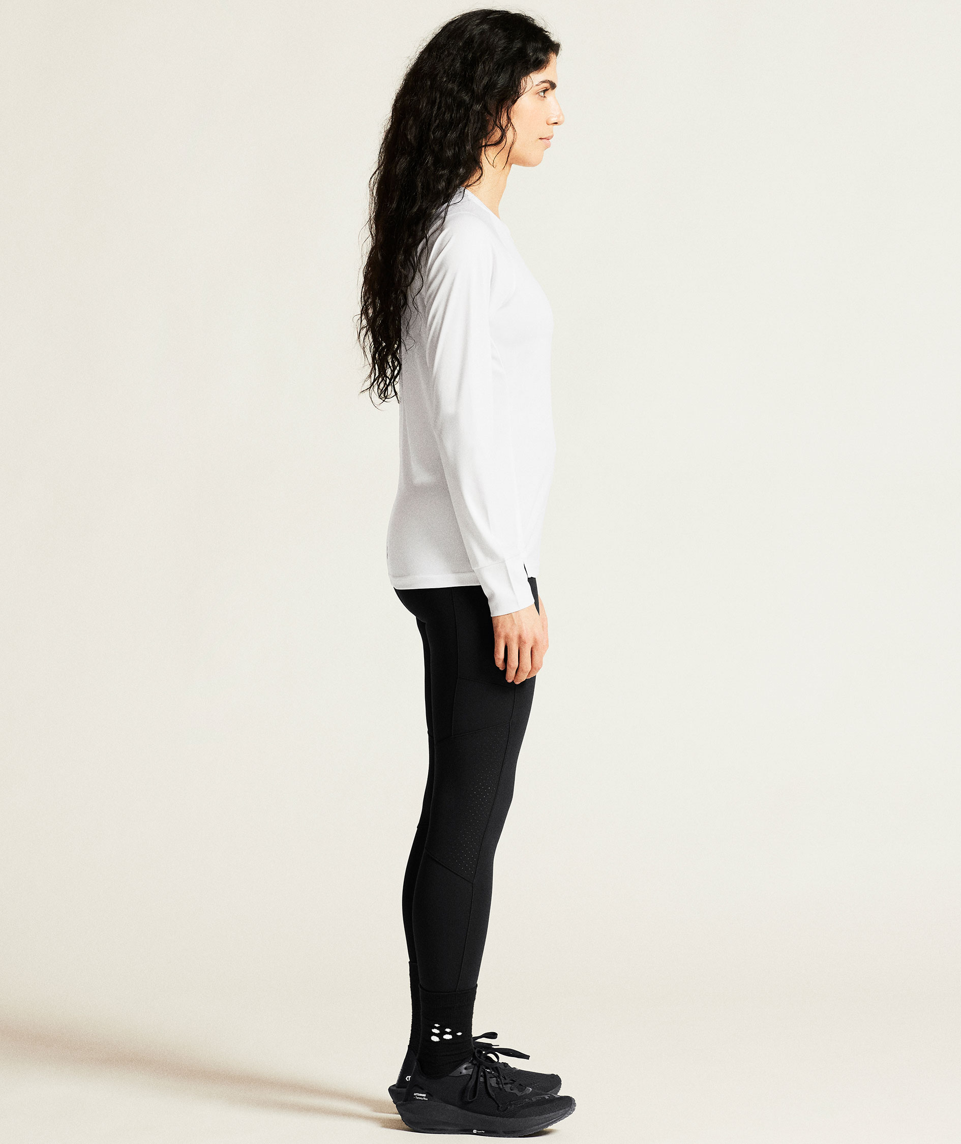 Craft Rush 2.0 women's long-sleeved T-shirt, White, large image number 3