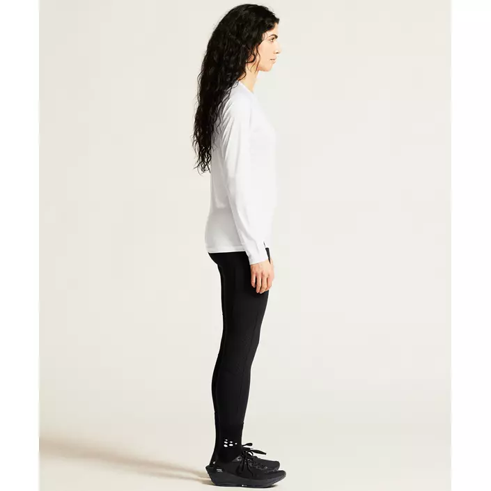 Craft Rush 2.0 långärmad T-shirt dam, White, large image number 3