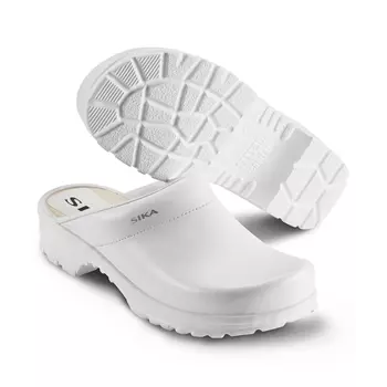 Sika comfort clogs without heel cover OB, White