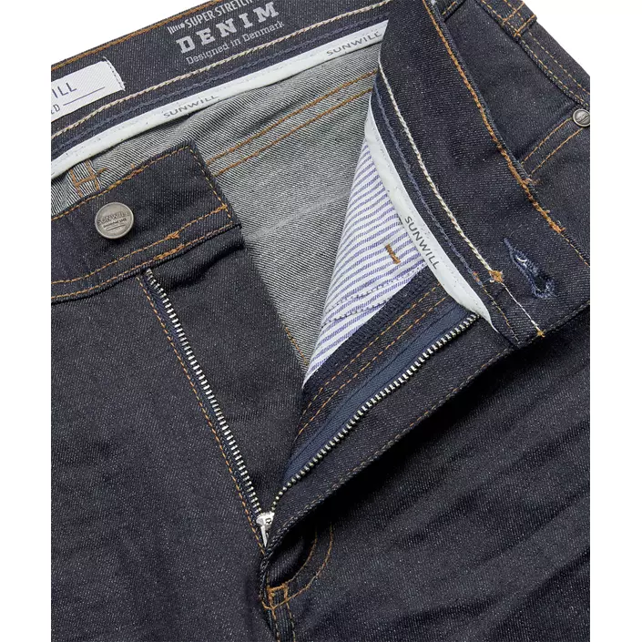 Sunwill Super Stretch Fitted jeans, Dark blue, large image number 4