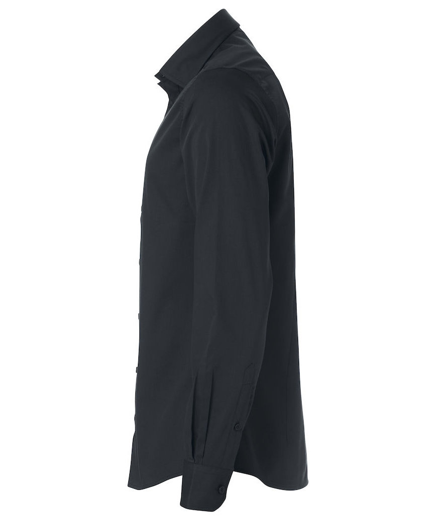 Clique Clark Hemd, Schwarz, Schwarz, large image number 4