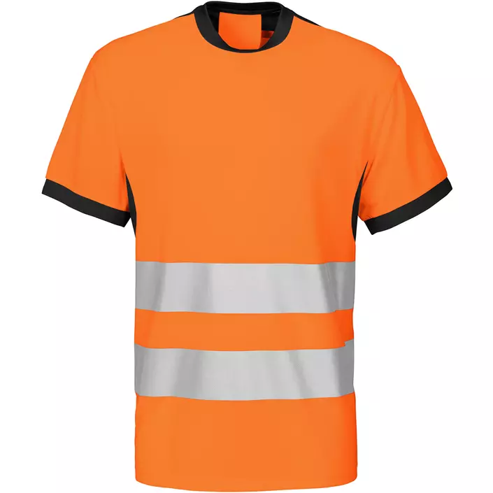 ProJob T-Shirt 6009, Hi-Vis Orange/Schwarz, large image number 0