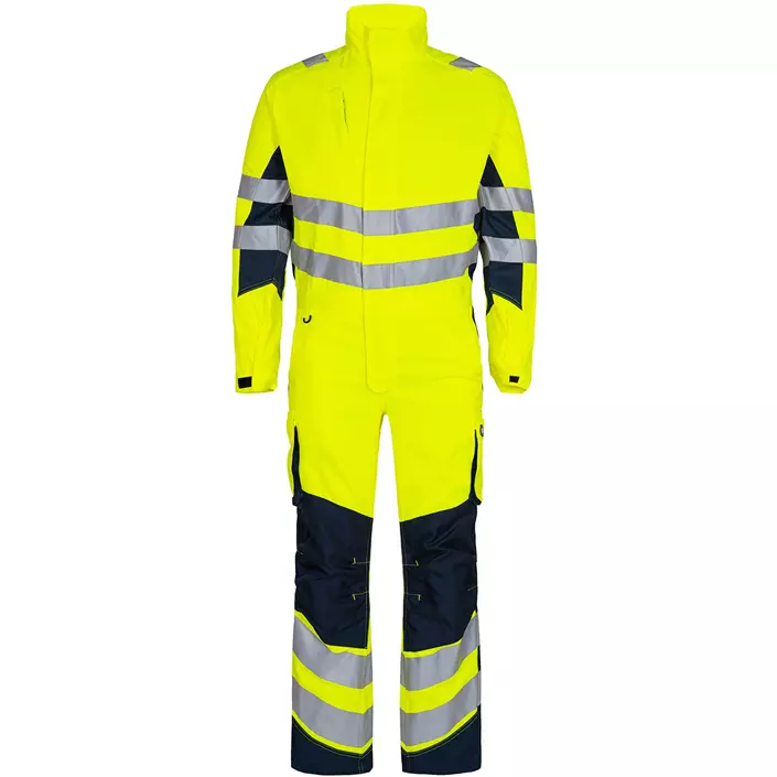 Engel Safety Light coverall, Yellow/Blue Ink, large image number 0