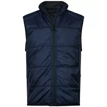 Tee Jays hybrid stretch quilted vest, Navy