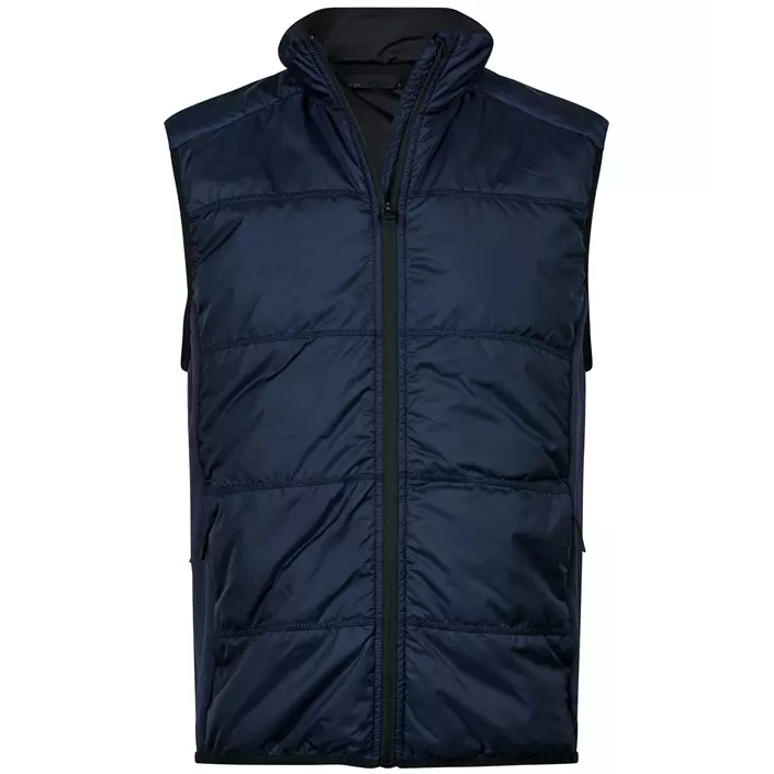 Tee Jays hybrid stretch quilted vest, Navy, large image number 0
