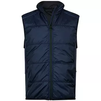 Tee Jays hybrid stretch quilted vest, Navy