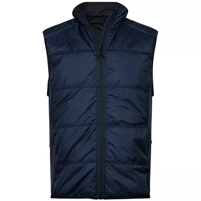 Tee Jays hybrid stretch bodywarmer/vest, Navy, large image number 0