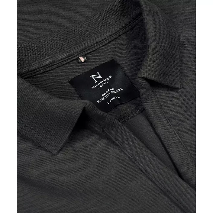 Nimbus Harvard dame Polo T-skjorte, Charcoal, large image number 2