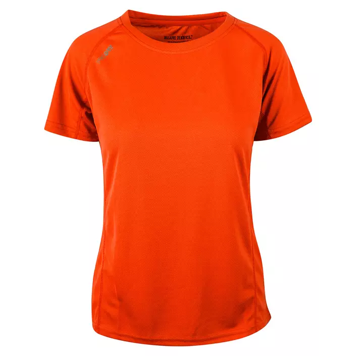 Blue Rebel Swan Damen T-Shirt, Safety orange, large image number 0