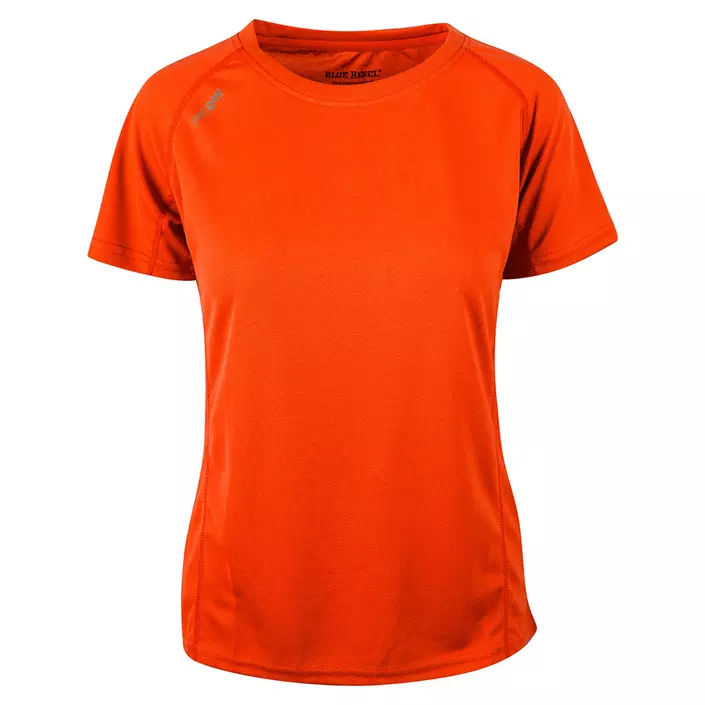 Blue Rebel Swan T-shirt dam, Safety orange, large image number 0