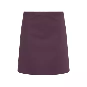 Karlowsky Basic apron, Aubergine Purple