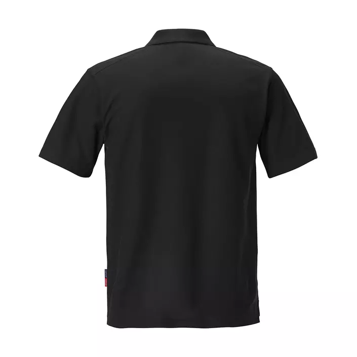 Kansas kortermet Polo T-skjorte, Svart, large image number 1