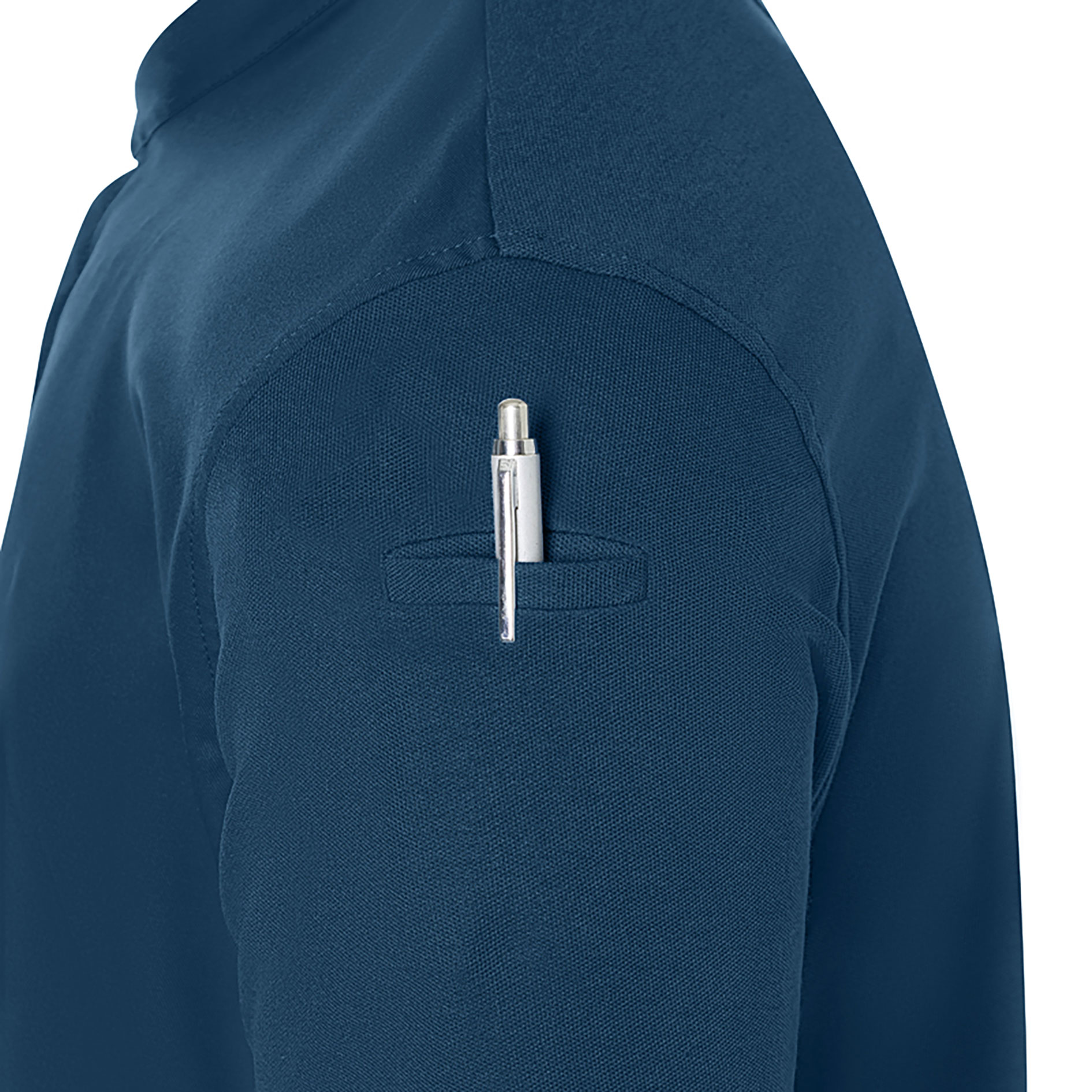 Karlowsky DIAMOND CUT&reg; Avantgarde kortermet kokkejakke, Steel Blue, large image number 6