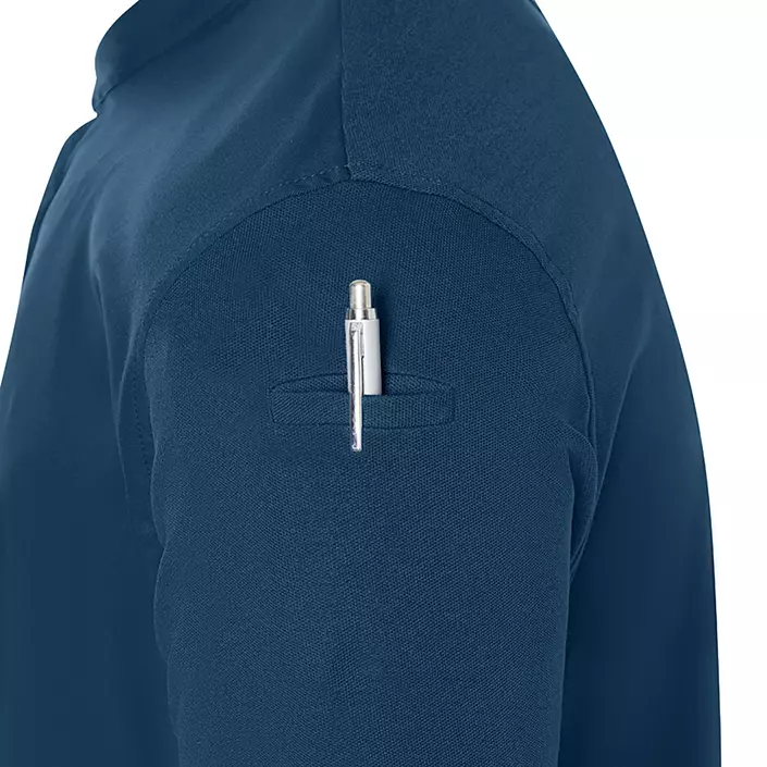 Karlowsky DIAMOND CUT® Avantgarde kortärmad kockjacka, Steel Blue, large image number 6