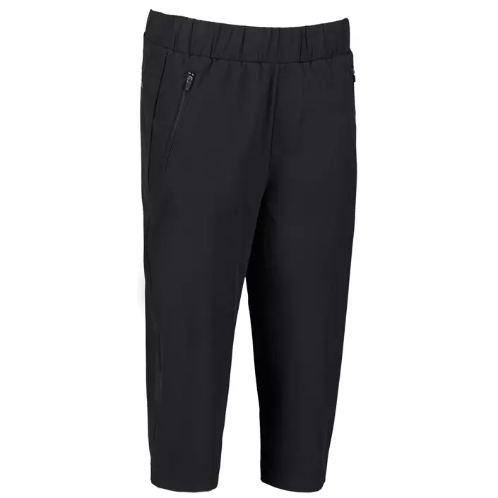 GEYSER Stretch 3/4 women's pants, Black, large image number 1
