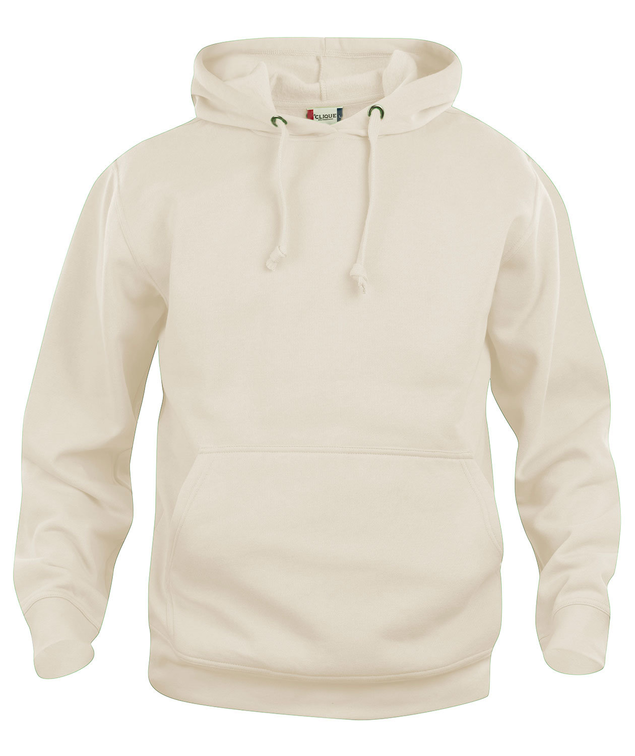 Clique Basic hoodie, Ljus Beige