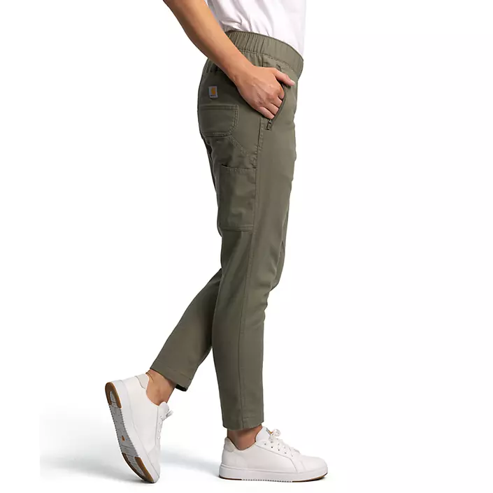Carhartt Force Damen Hose, Dusty Olive, Dusty Olive, large image number 4