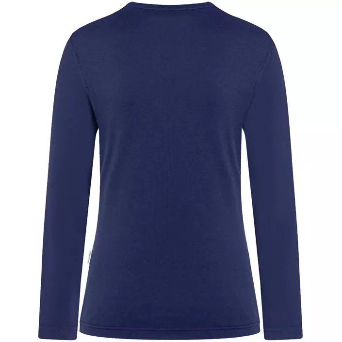 Karlowsky Casual-Flair långärmad T-shirt dam, Navy, large image number 2