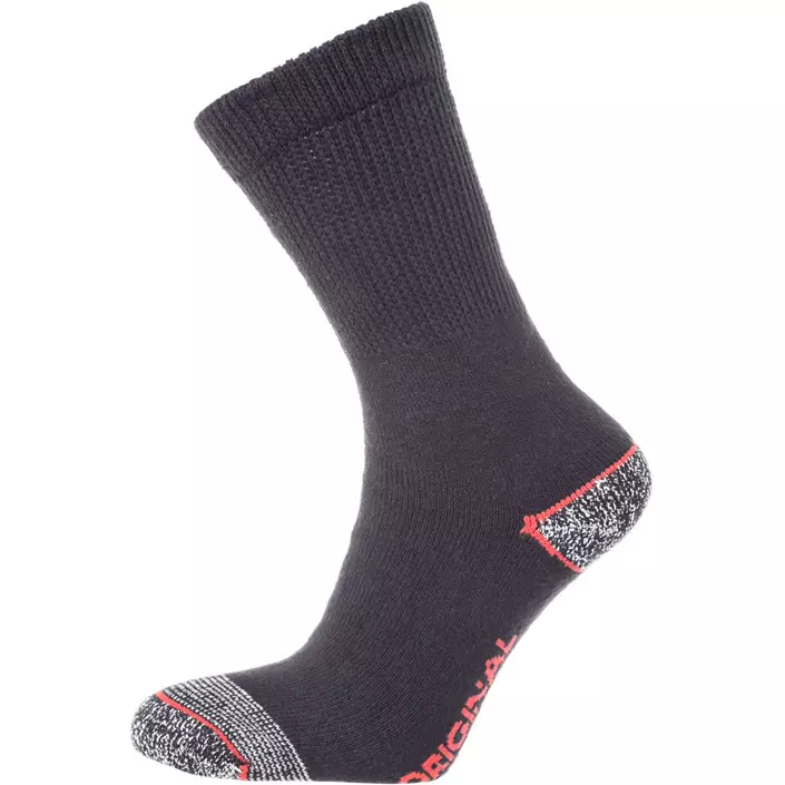 Kramp Original Cordura 3-pack work socks, Black, large image number 0