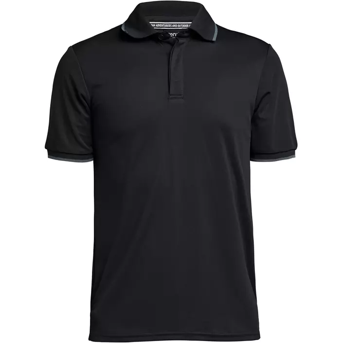 Tenson TXlite Q-dry polo T-shirt, Black, large image number 0