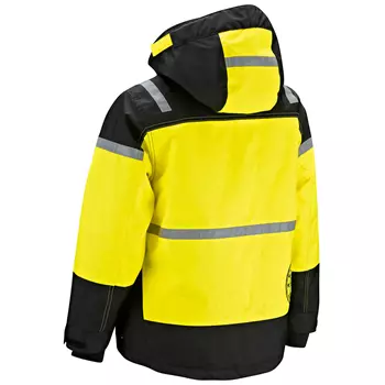 Blåkläder Winterjacke für Kinder, Schwarz/Gelb